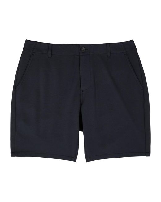 PAIGE Blue Rickson Jersey Shorts for men