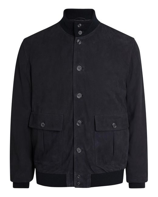 Valstar Blue Ino Suede Jacket for men