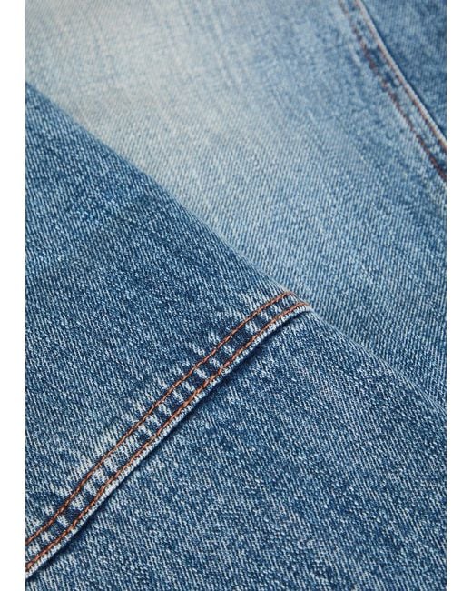 RÙADH Blue The Rhone Wide-Leg Jeans