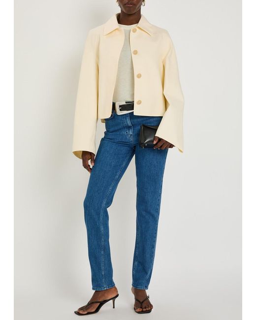 Another Tomorrow Natural Cotton Jacket
