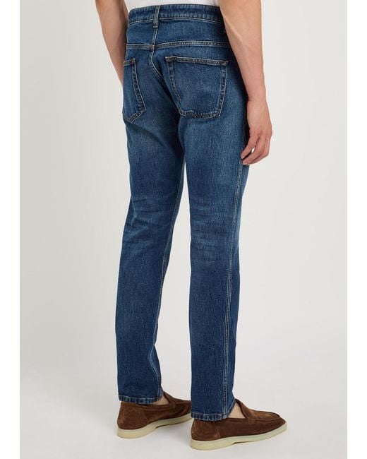Lardini Blue Slim-Leg Jeans for men