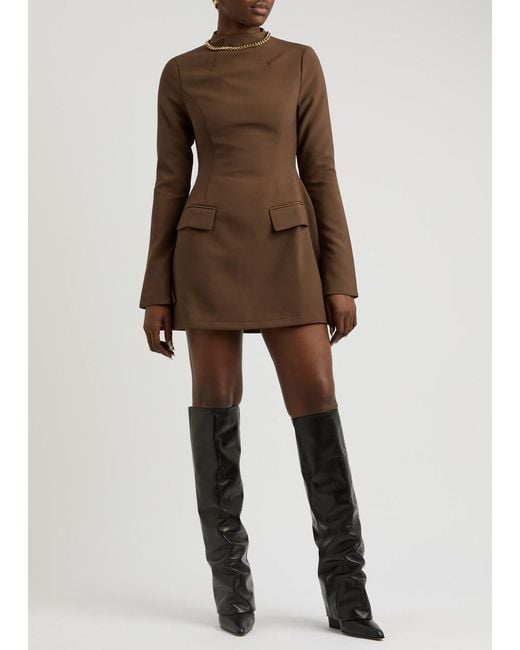 Odd Muse Brown Ultimate Muse Mini Dress