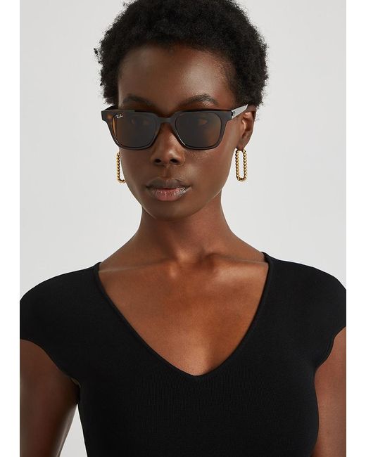Ray-Ban Metallic Tortoiseshell Wayfarer Sunglasses, Lenses, Sunglasses Designer, 100% Uv Protection