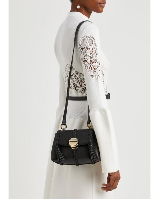 Chloé Black Penelope Mini Leather Cross-body Bag