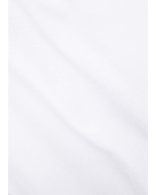 Max Mara White High-Waisted Stretch-Polyamide Bikini Briefs