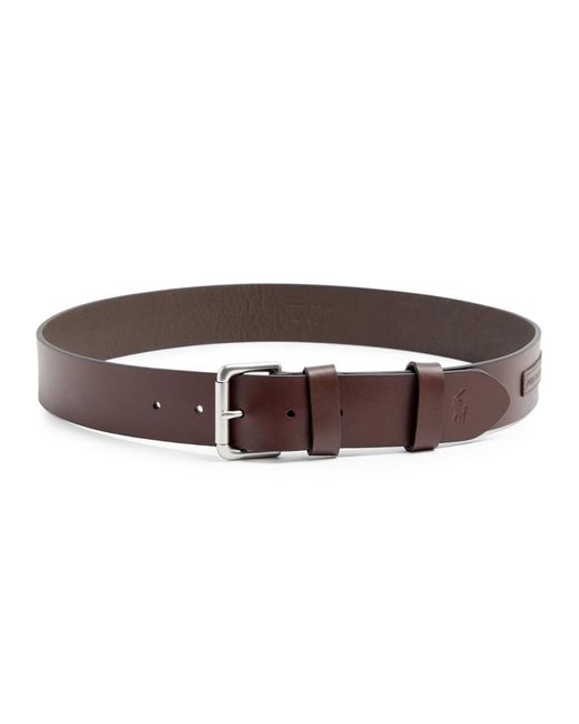 Polo Ralph Lauren Brown Leather Belt for men
