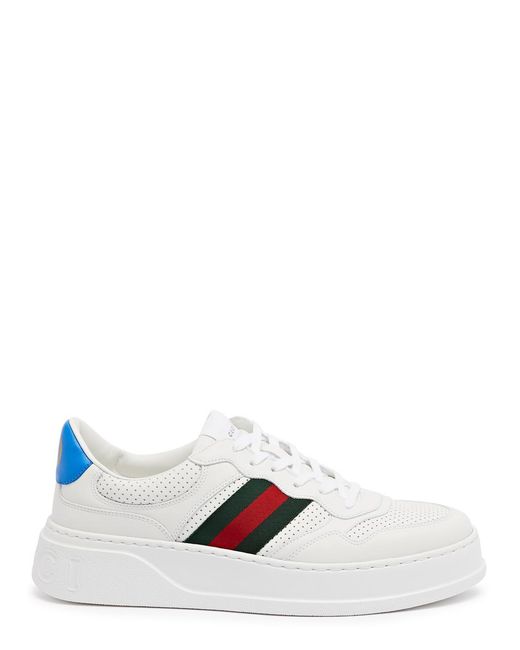 Gucci white hotsell chunky sneakers
