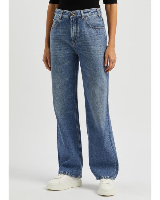 Chloé Blue Straight-Leg Jeans