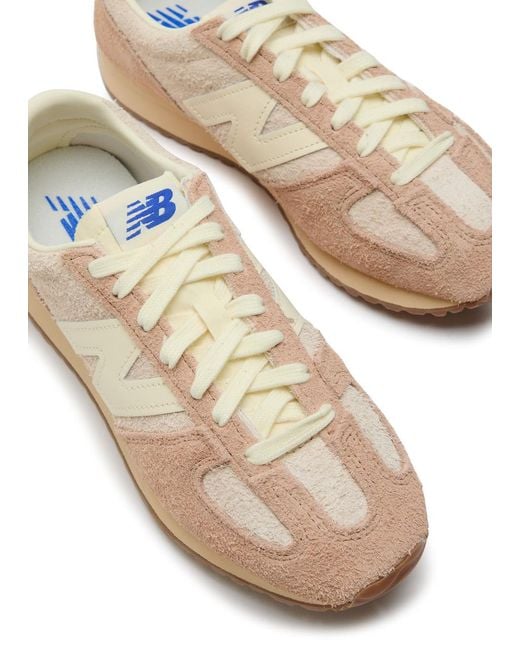 New Balance Natural 471 Panelled Brushed Suede Sneakers