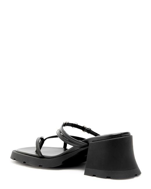 Miista Black Jaslene 65 Leather Mules
