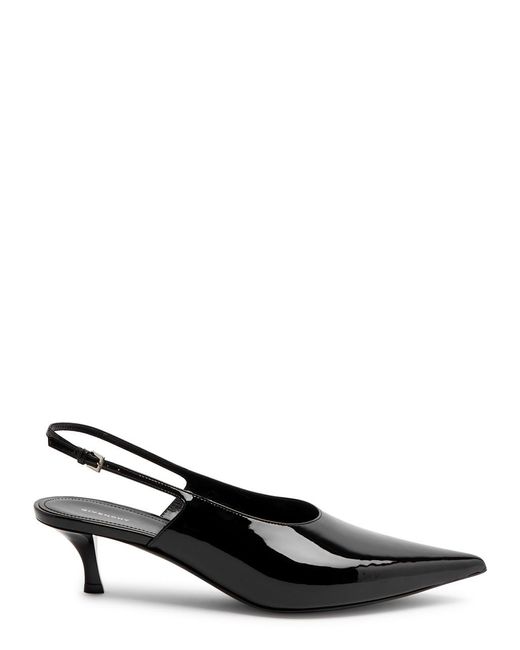 Givenchy Black 45 Patent Leather Pumps