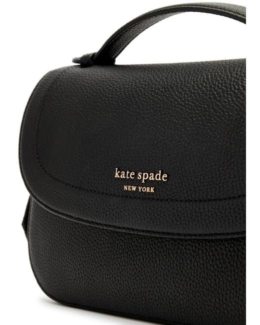 Kate Spade Black Knott Leather Cross-body Bag