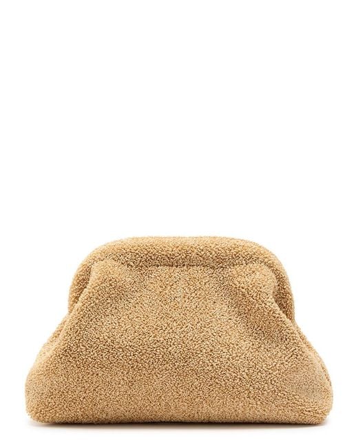 The Row Natural Mira Textured Raffia Clutch