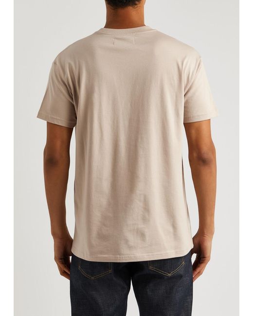 Vivienne Westwood Natural Logo-embroidered Cotton T-shirt for men