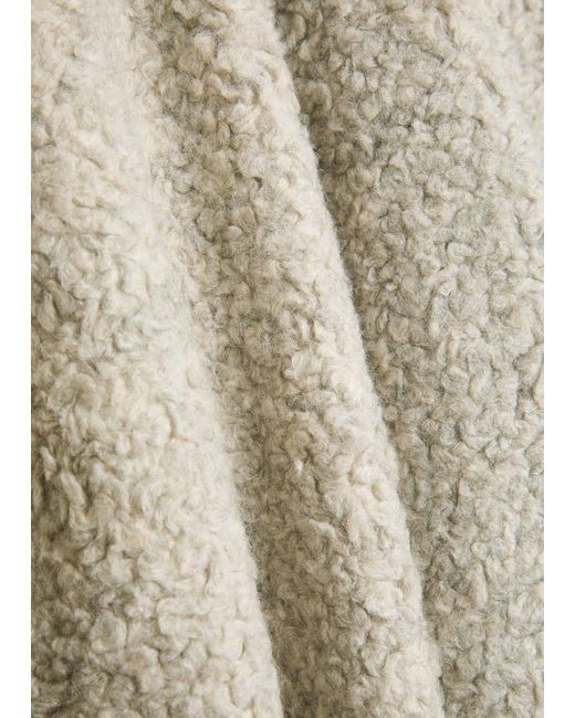 MKI Miyuki-Zoku Natural High-Neck Fleece Jacket for men