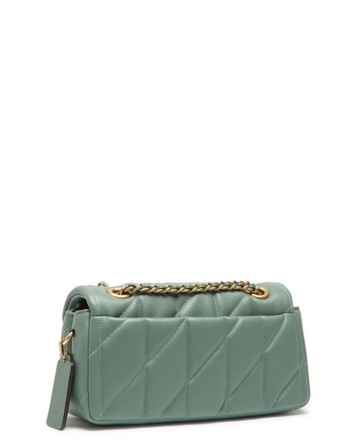 COACH Green Tabby 20 Quilted Leather Shoulder Bag
