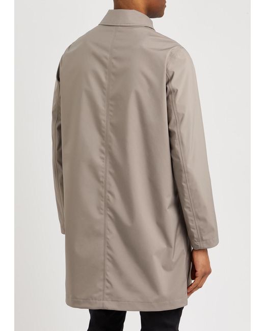 Herno Natural Shell Raincoat for men