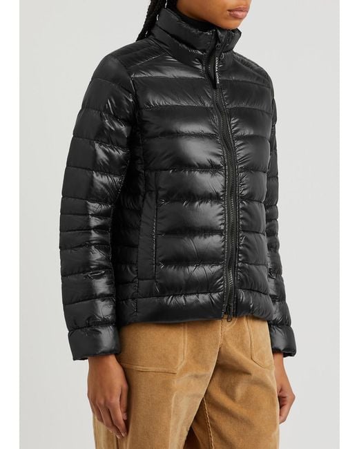 Canada Goose Black Cypress Quilted Shell Jacket, Jacket, Ripstop