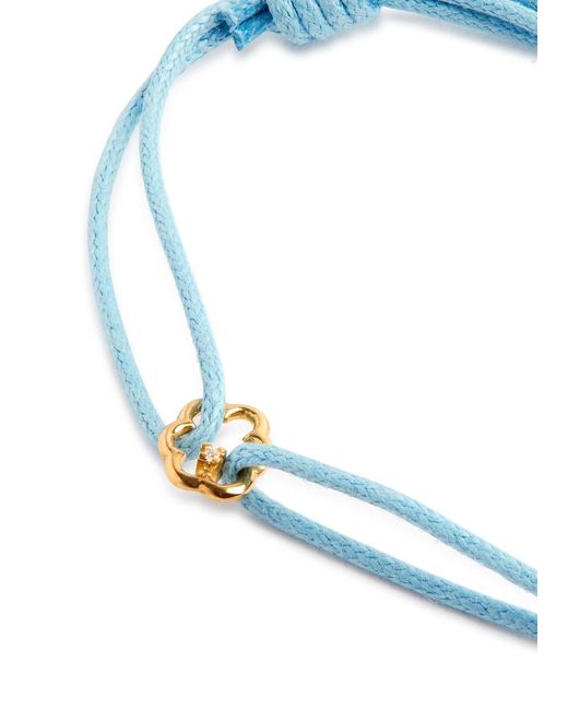 Aliita Blue Mini Nubecita Brillante Cord Bracelet