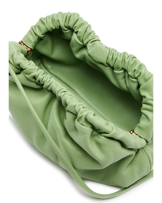 Mansur Gavriel Green Cloud Mini Leather Clutch for men
