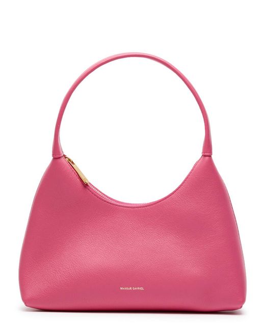 Mansur Gavriel Candy Mini Leather Top Handle Bag in Pink Lyst