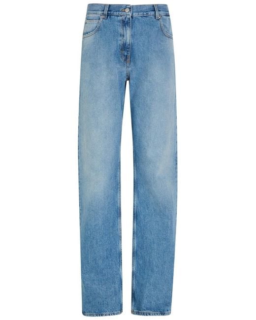 Calvin Klein Blue Straight-Leg Jeans