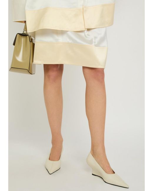 Totême Natural Silk Mini Skirt