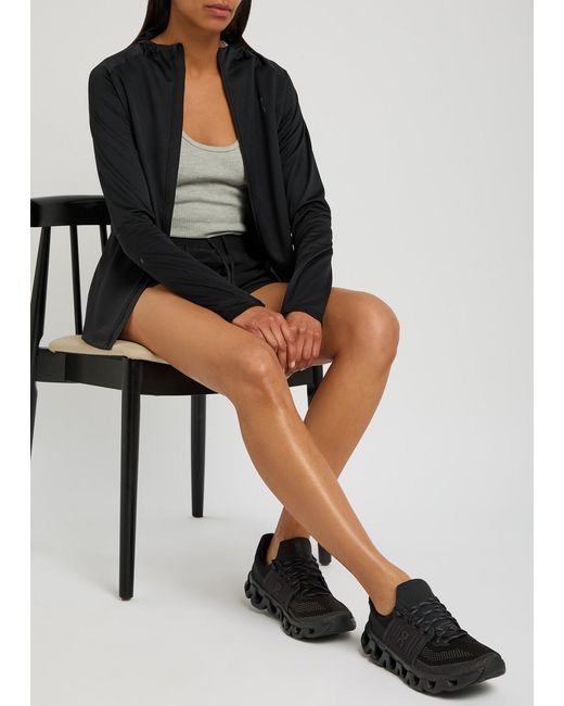 On Shoes Black Cloudswift X 4 Ad Panelled Mesh-Knit Sneakers