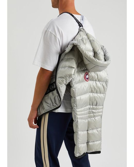 Canada Goose Gray Crofton Quilted Shell Jacket for men