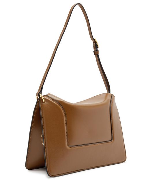 Wandler Brown Penelope Leather Shoulder Bag