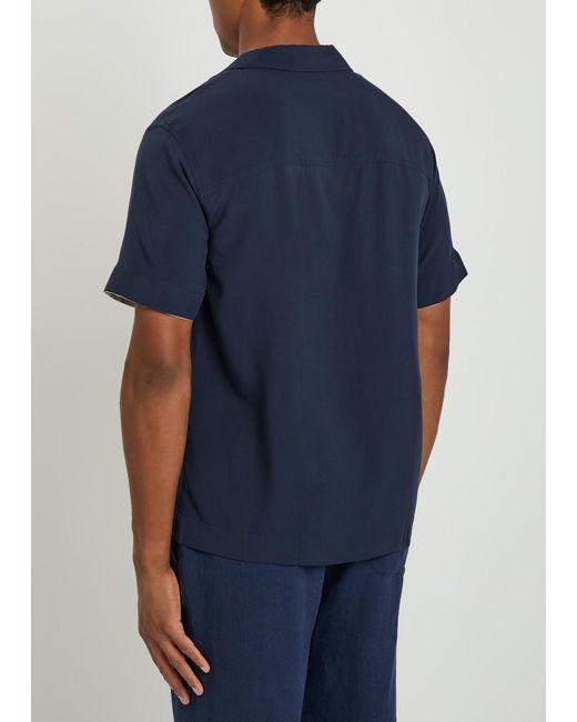 CHE Blue Valbonne Woven Shirt for men