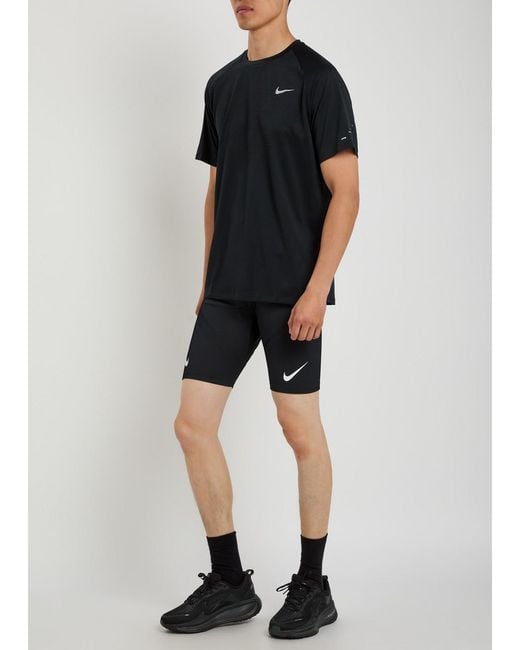 Nike Gray Aeroswift Dri-Fit Adv 1/2 Running Tights for men
