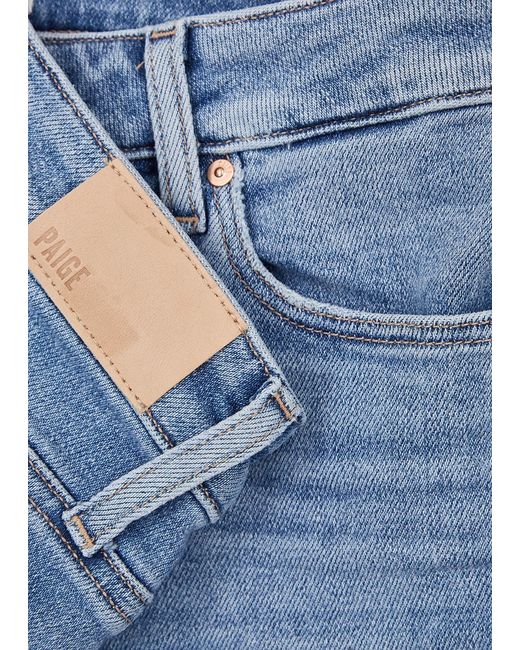 PAIGE Blue Cindy Slim-Leg Jeans