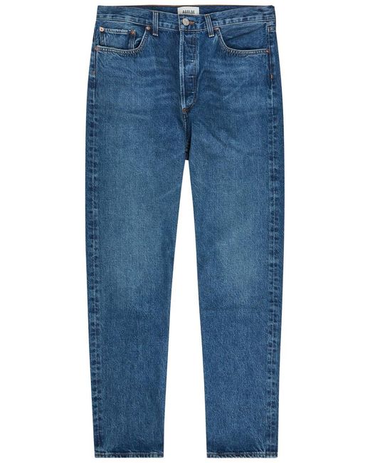 Agolde Blue 90S Straight-Leg Jeans for men