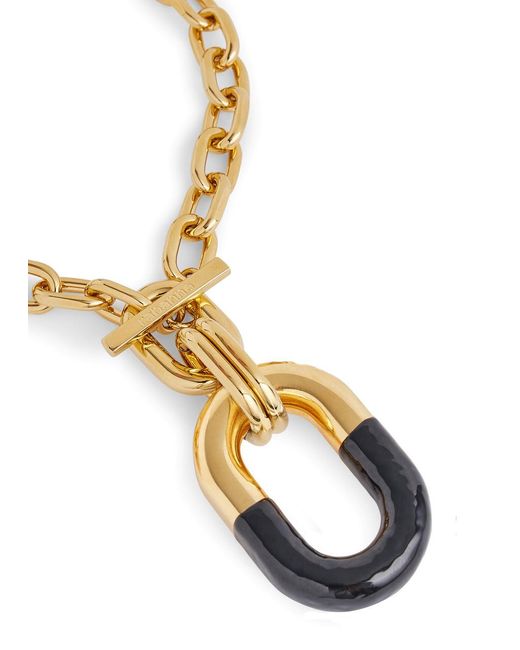 Rabanne Metallic Xl Link Necklace