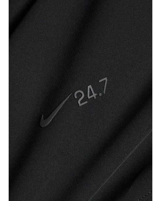 Nike Black 24.7 Perfectstretch Dri-Fit Cropped Jacket