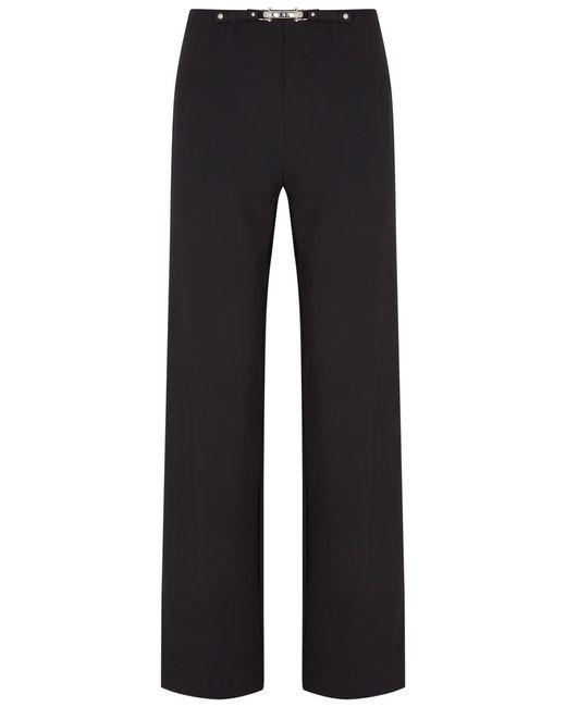 High Blue Proceed Straight-leg Jersey Trousers
