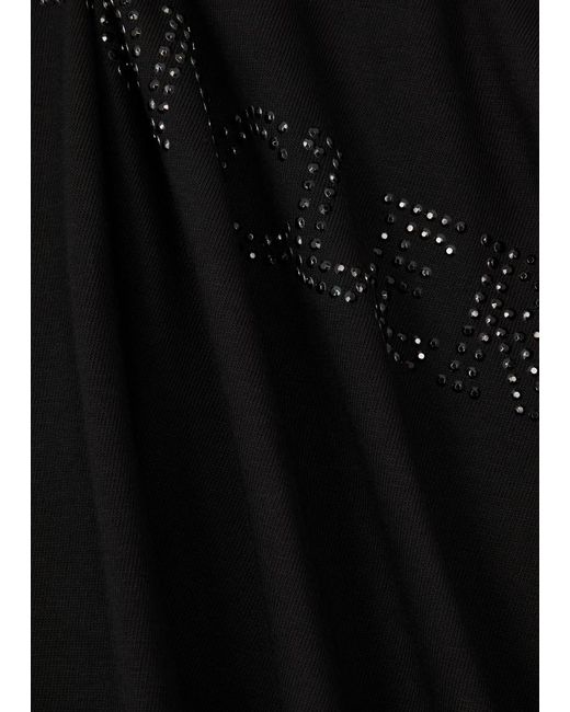 Moncler Black Logo-embellished Cotton T-shirt