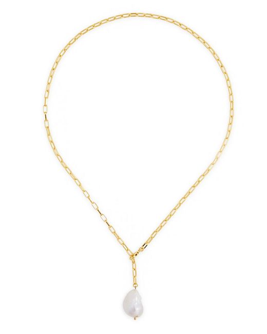 Daisy London Metallic X Polly Sayer 18kt -plated Necklace