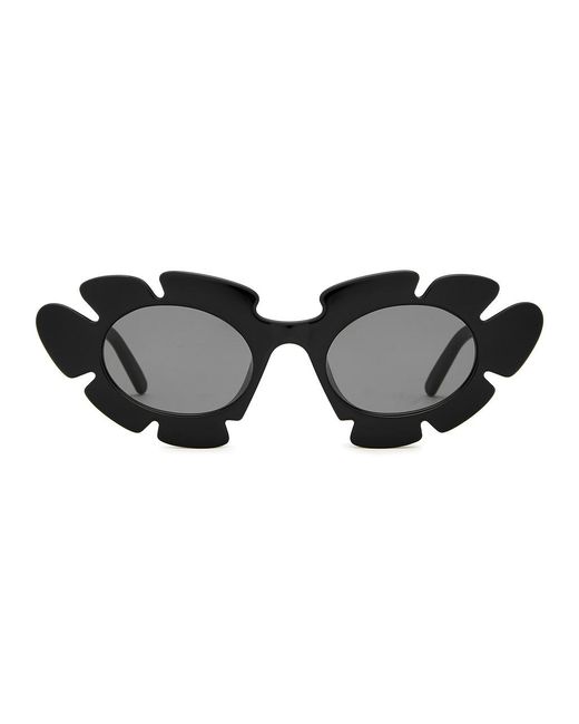 Loewe Black X Paula's Ibiza Cat-eye Sunglasses