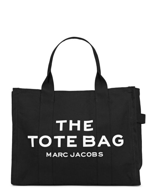Marc Jacobs The Tote Xl Canvas Bag in Black | Lyst