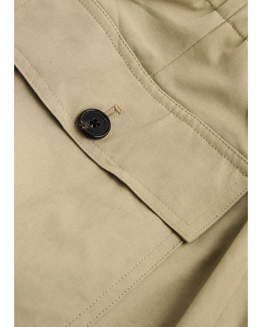 FRAME Natural Patch Traveler Cotton Shorts for men