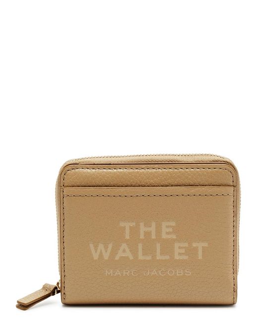 Marc Jacobs Natural The Wallet Mini Leather Wallet