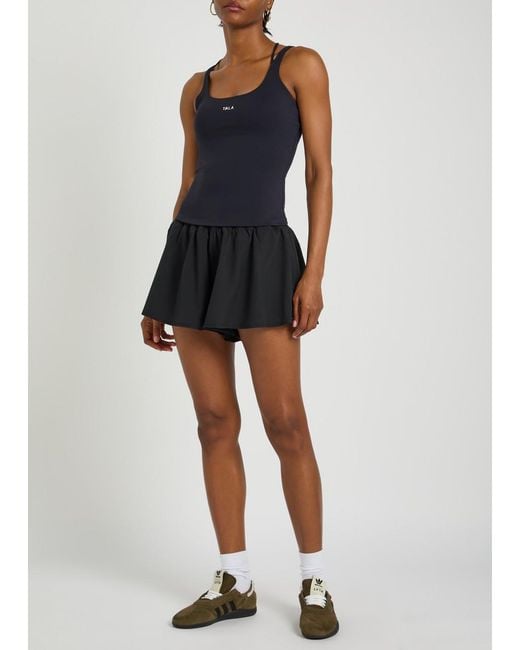 Tala Blue Skinluxe Multi Strap Stretch-Jersey Tank Top
