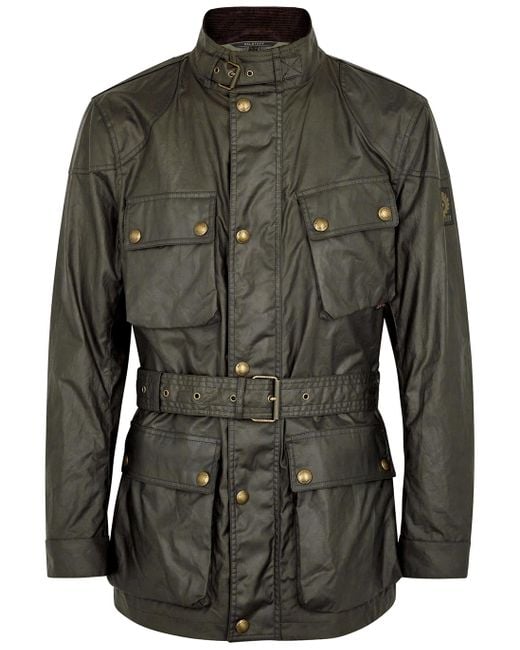 belstaff roadmaster green