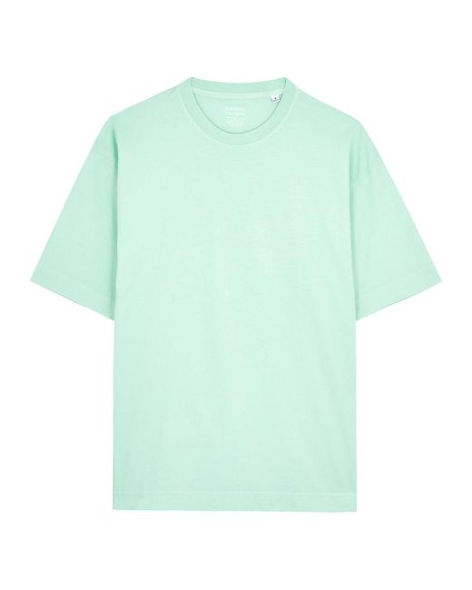 COLORFUL STANDARD Green Cotton T-Shirt