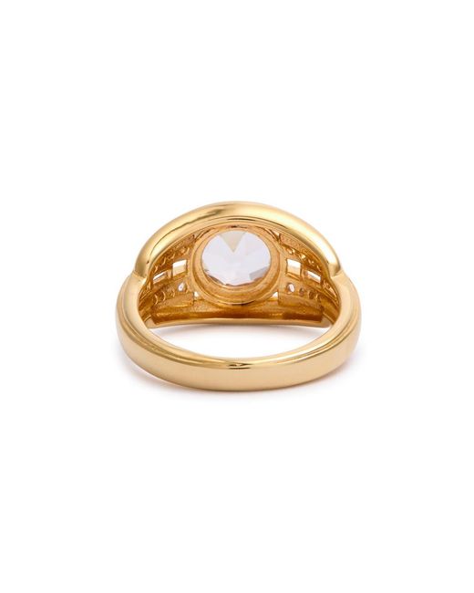 V By Laura Vann White Laura Vann 18Kt Vermeil Ring