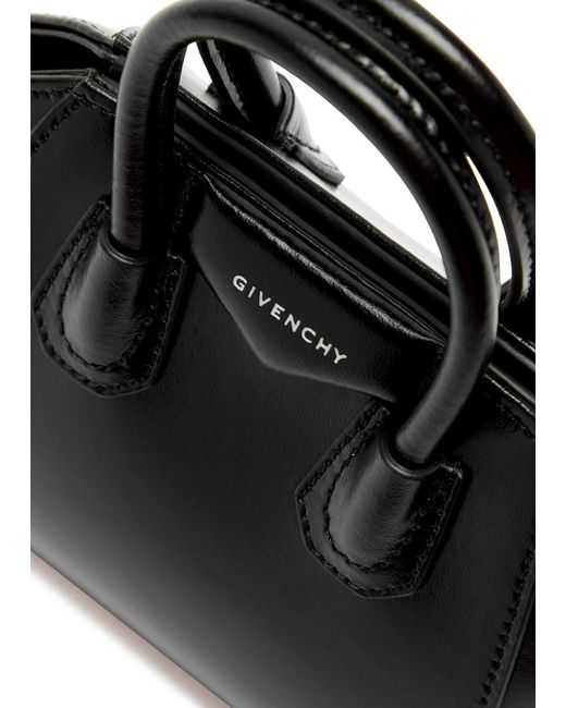 Givenchy Black Antigona Micro Leather Cross-body Bag