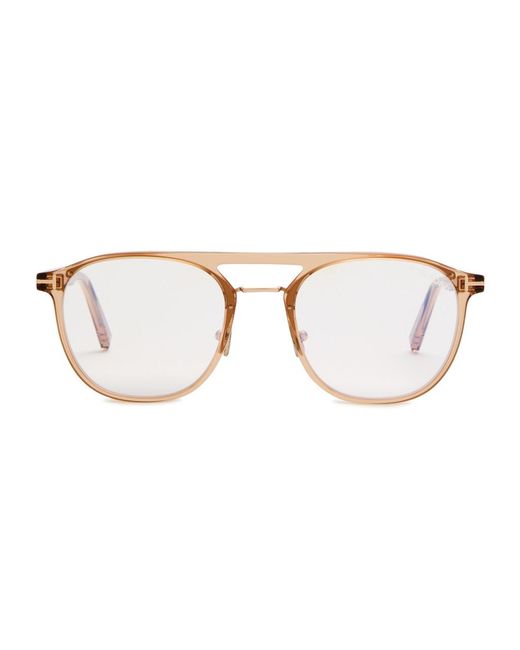 Tom Ford Multicolor Aviator-Style Optical Glasses