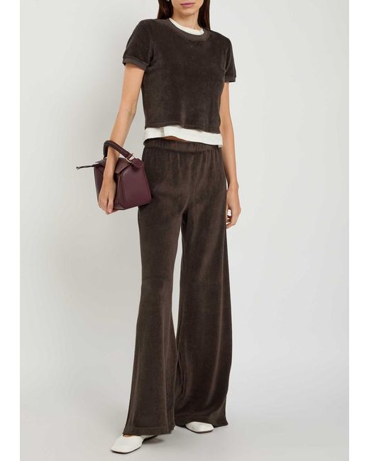 Suzie Kondi Black Carpi Terry T-Shirt